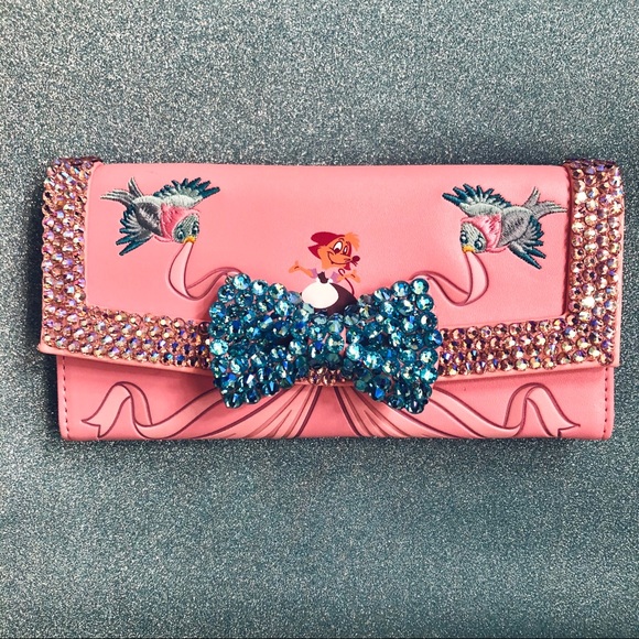 Loungefly Handbags - Disney Princess Loungefly Cinderella bling wallet